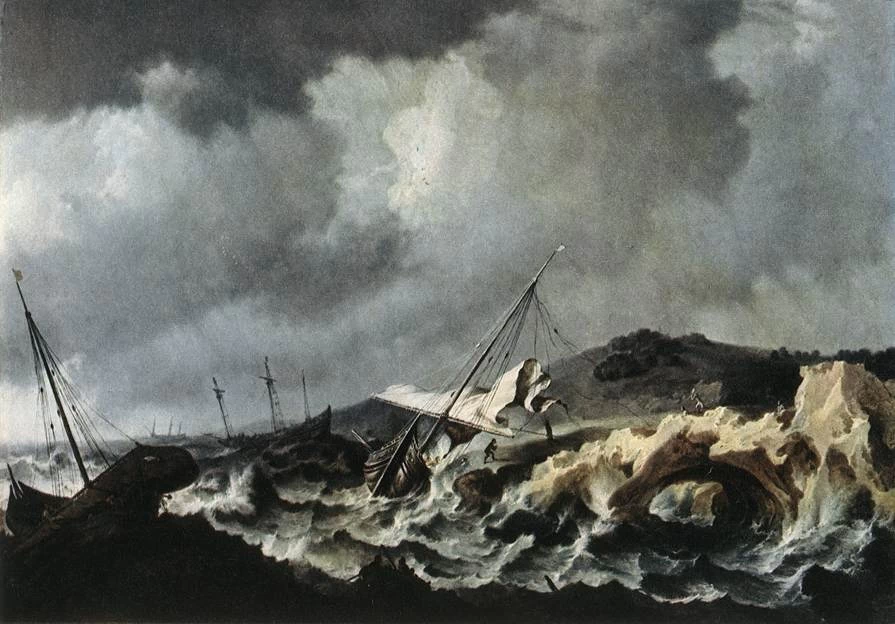 Naufragio sulle coste americane